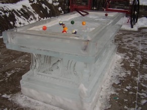 ice billiard table